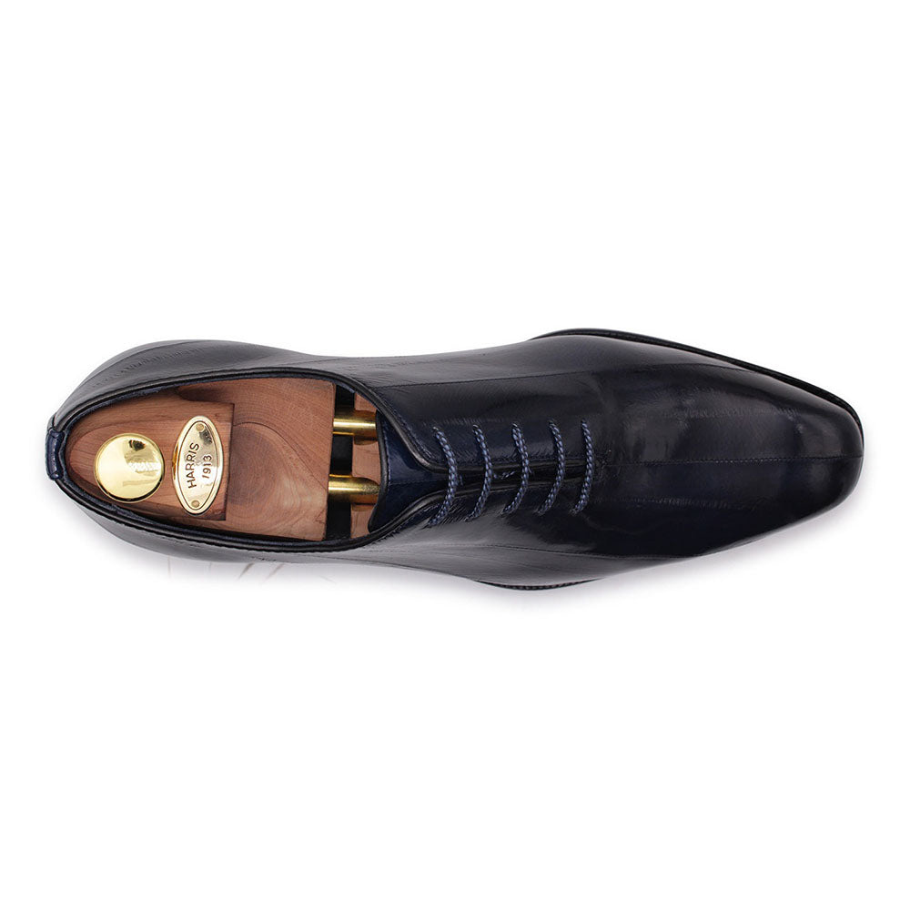 Harris Firenze 1913 Eel Leather Shoes Blue