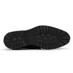 Harris Firenze 1913 Elkskin Double Buckle Shoes Black