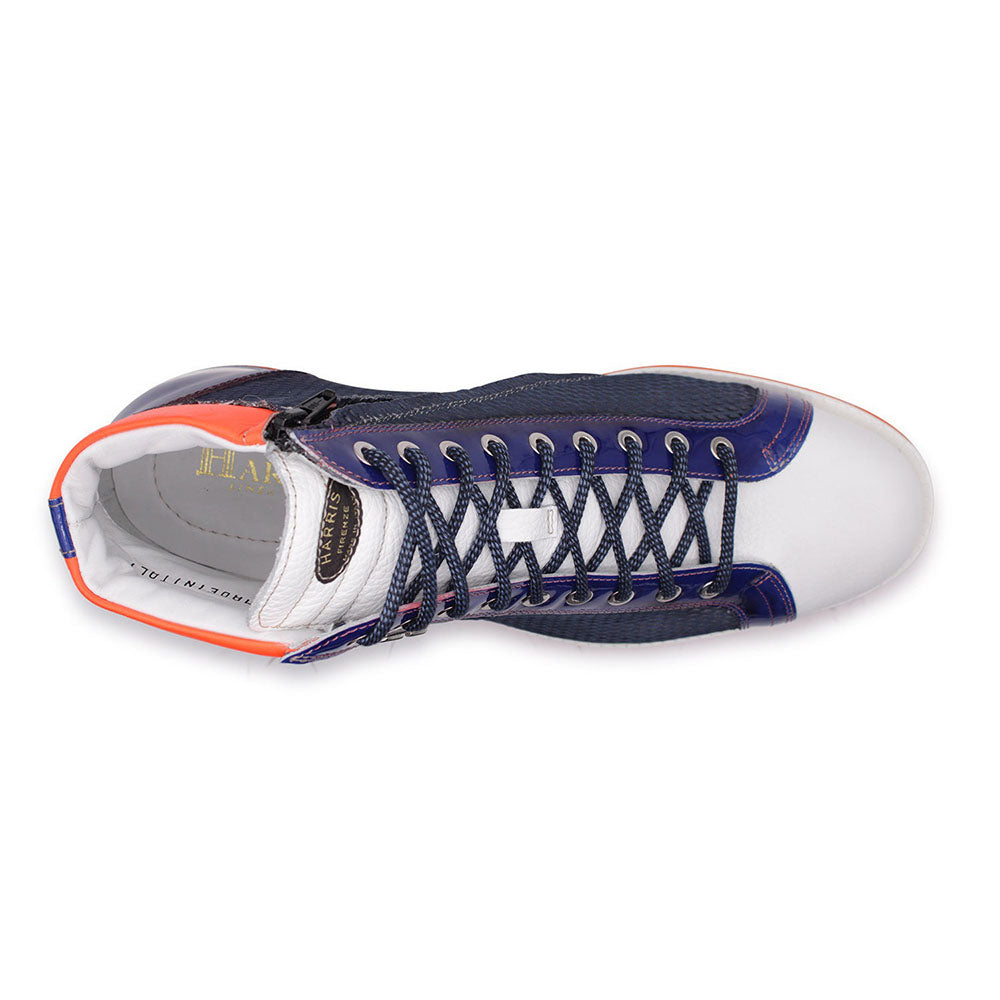 Harris Firenze 1913 Honeycomb Boots Blue