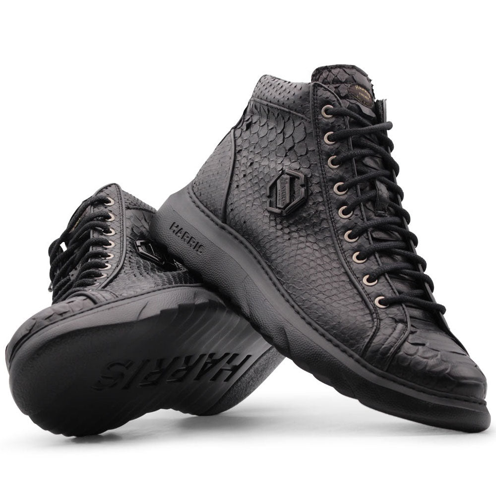 Harris Firenze 1913 Leather Boots Black