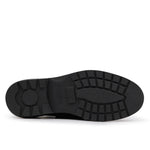 Harris Firenze 1913 Leather Double Buckle Shoes Black
