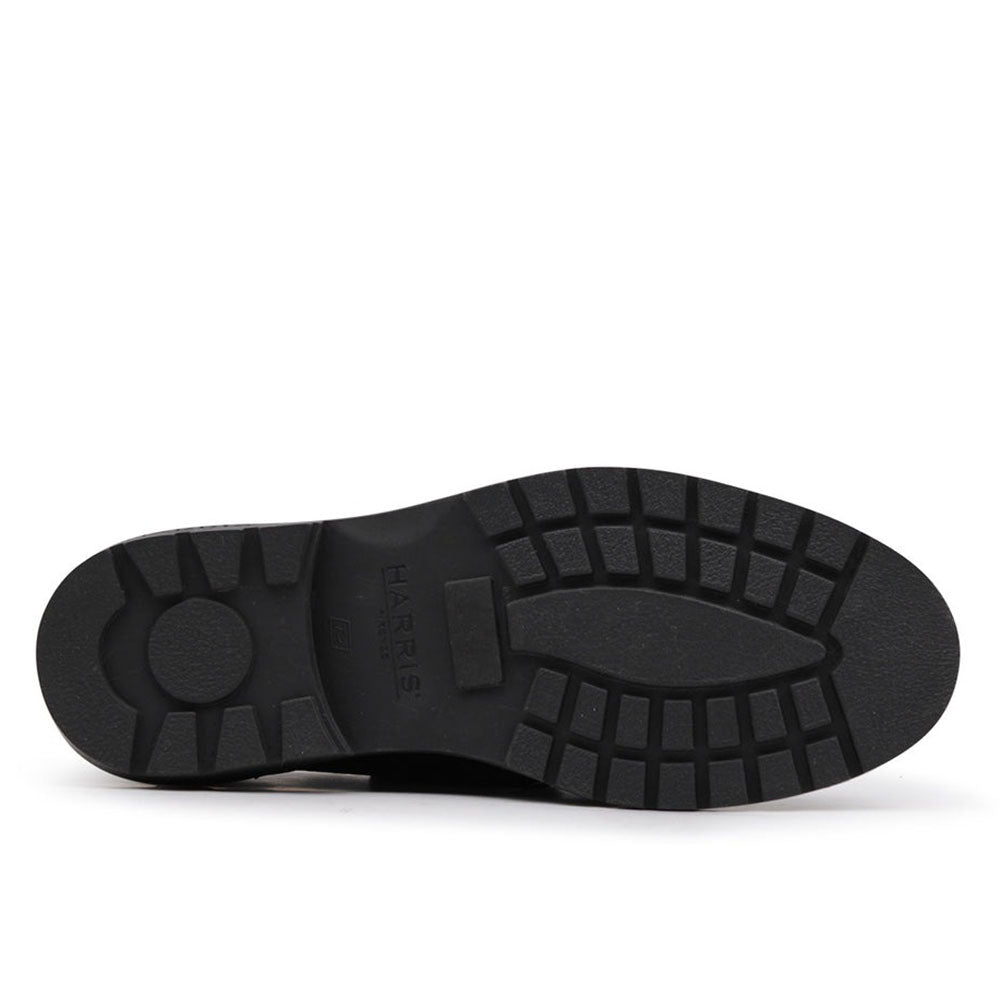 Harris Firenze 1913 Leather Double Buckle Shoes Black