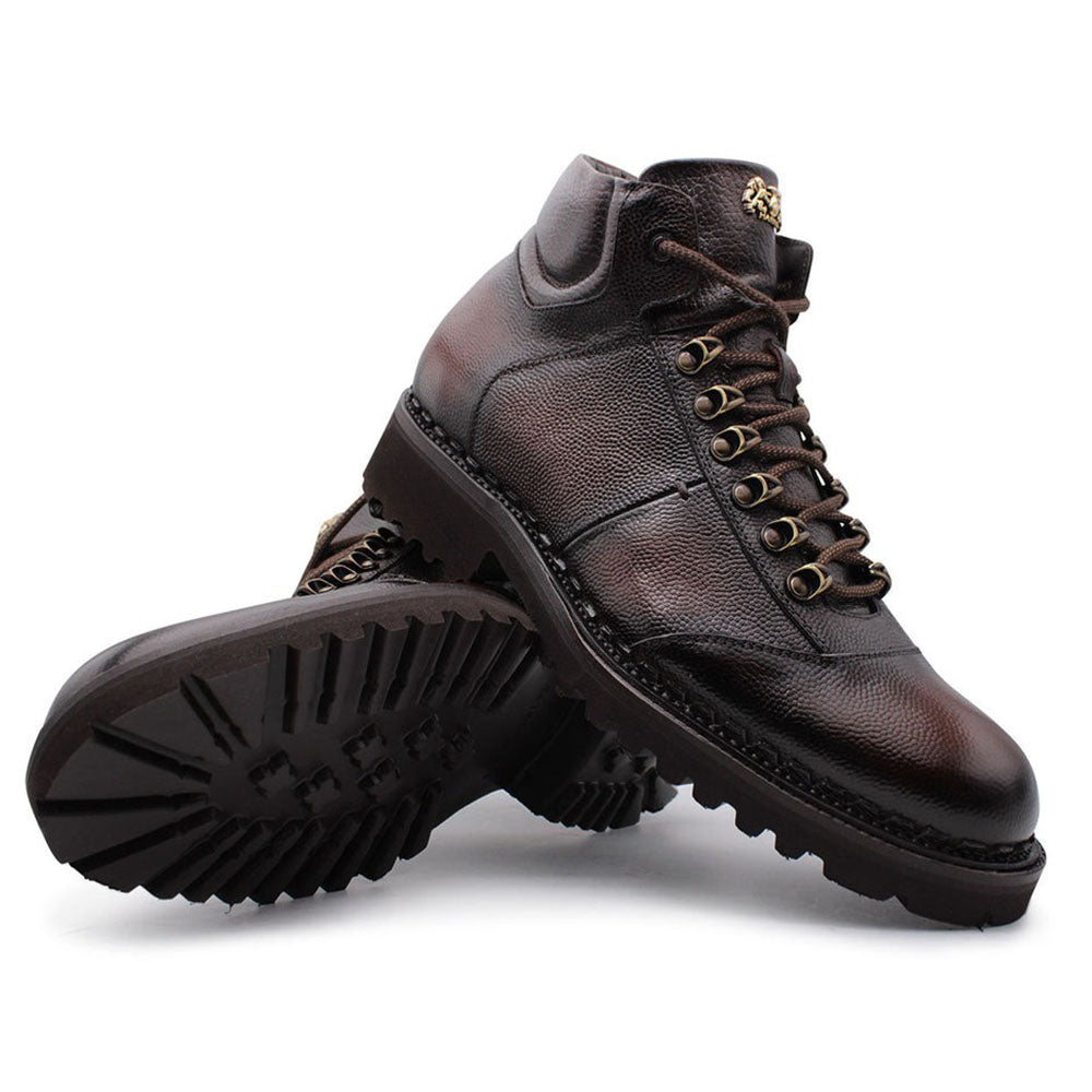 Harris Firenze 1913 Leather Hiking Boots Brown