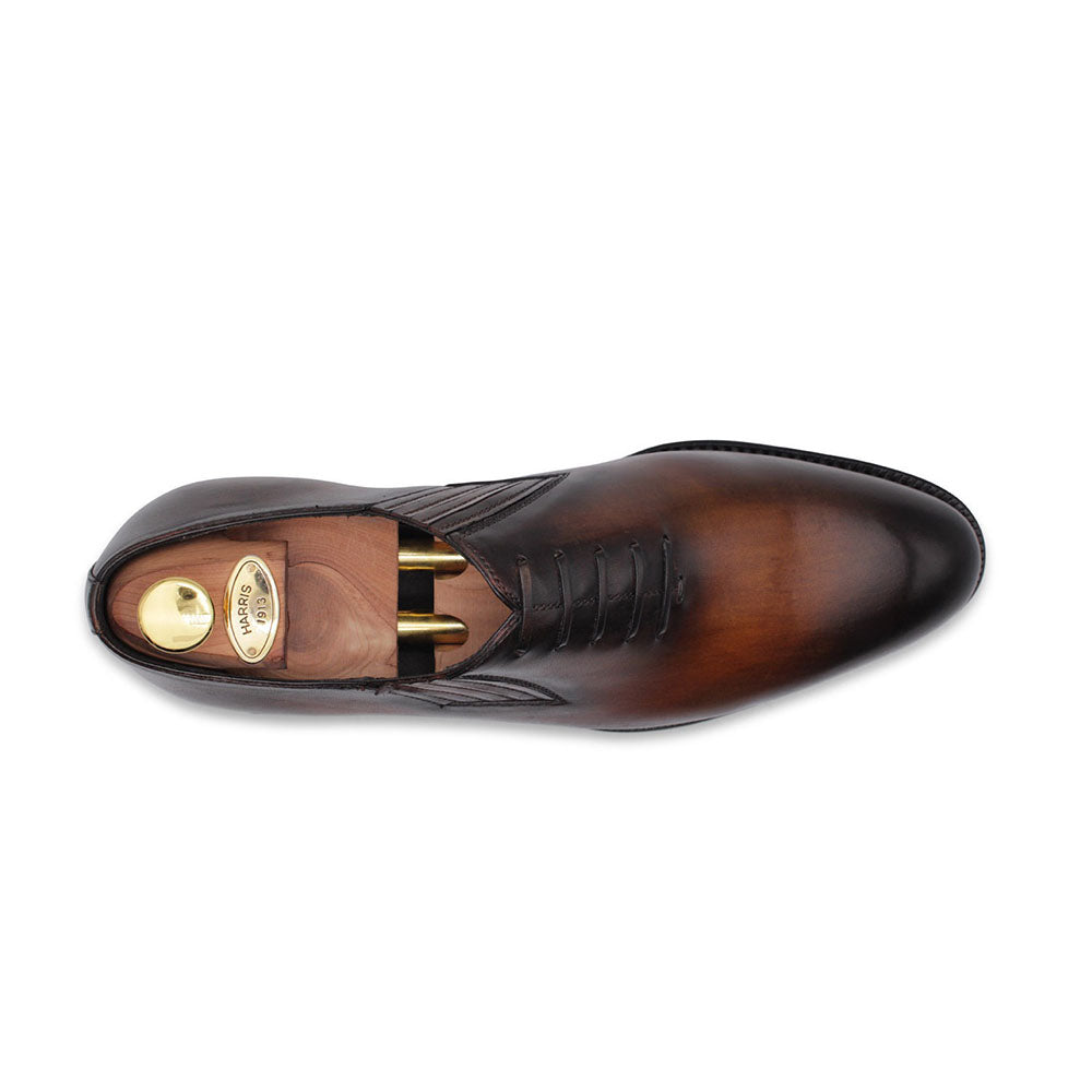 Harris Firenze 1913 Leather Slip-On Oxfords Brown