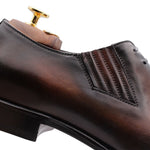 Harris Firenze 1913 Leather Slip-On Oxfords Brown