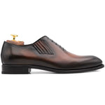 Harris Firenze 1913 Leather Slip-On Oxfords Brown