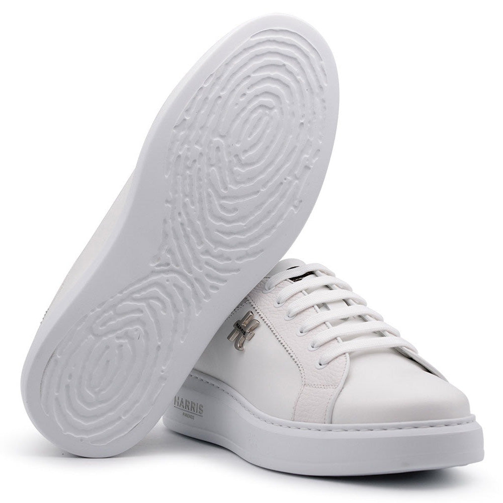 Harris Firenze 1913 Leather Sneakers All White