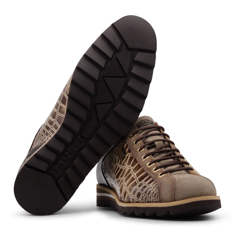 Harris Firenze 1913 Leather Sneakers Beige