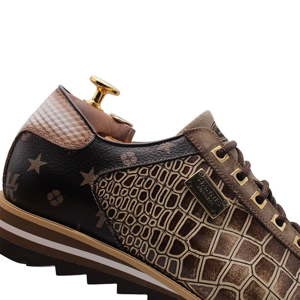 Harris Firenze 1913 Leather Sneakers Beige