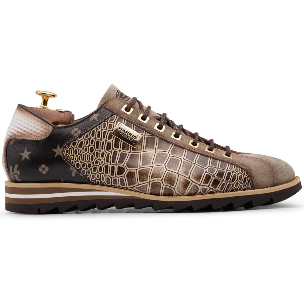 Harris Firenze 1913 Leather Sneakers Beige