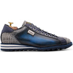 Harris Firenze 1913 Leather Sneakers Blue