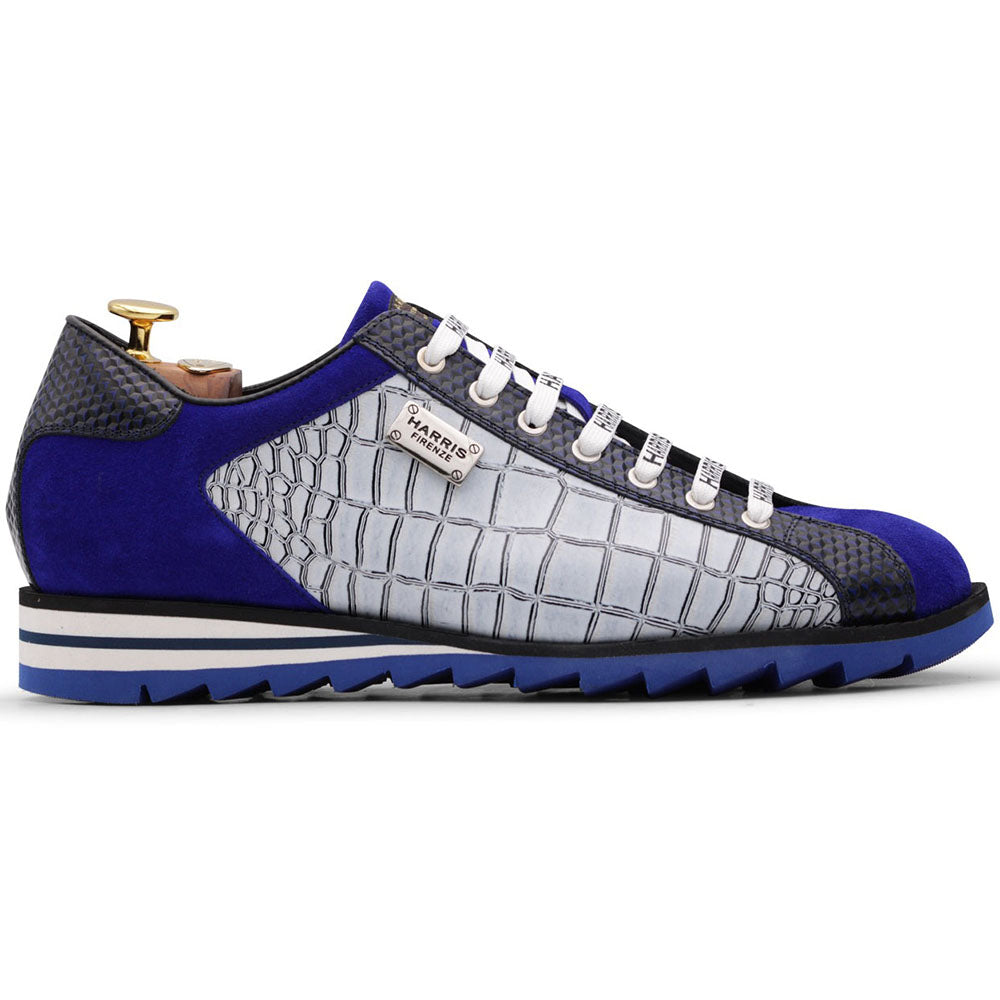 Harris Firenze 1913 Leather Sneakers Blue 