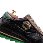 Harris Firenze 1913 Leather Sneakers Green