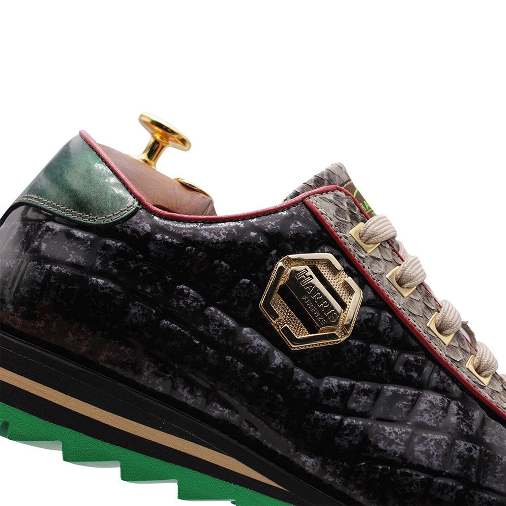Harris Firenze 1913 Leather Sneakers Green