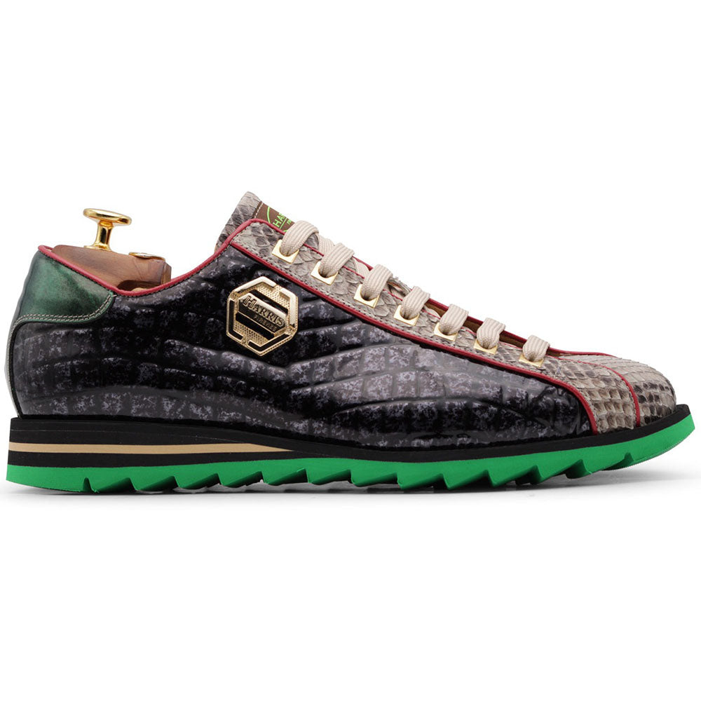 Harris Firenze 1913 Leather Sneakers Green