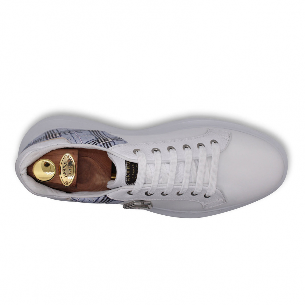 Harris Firenze 1913 Leather Sneakers White