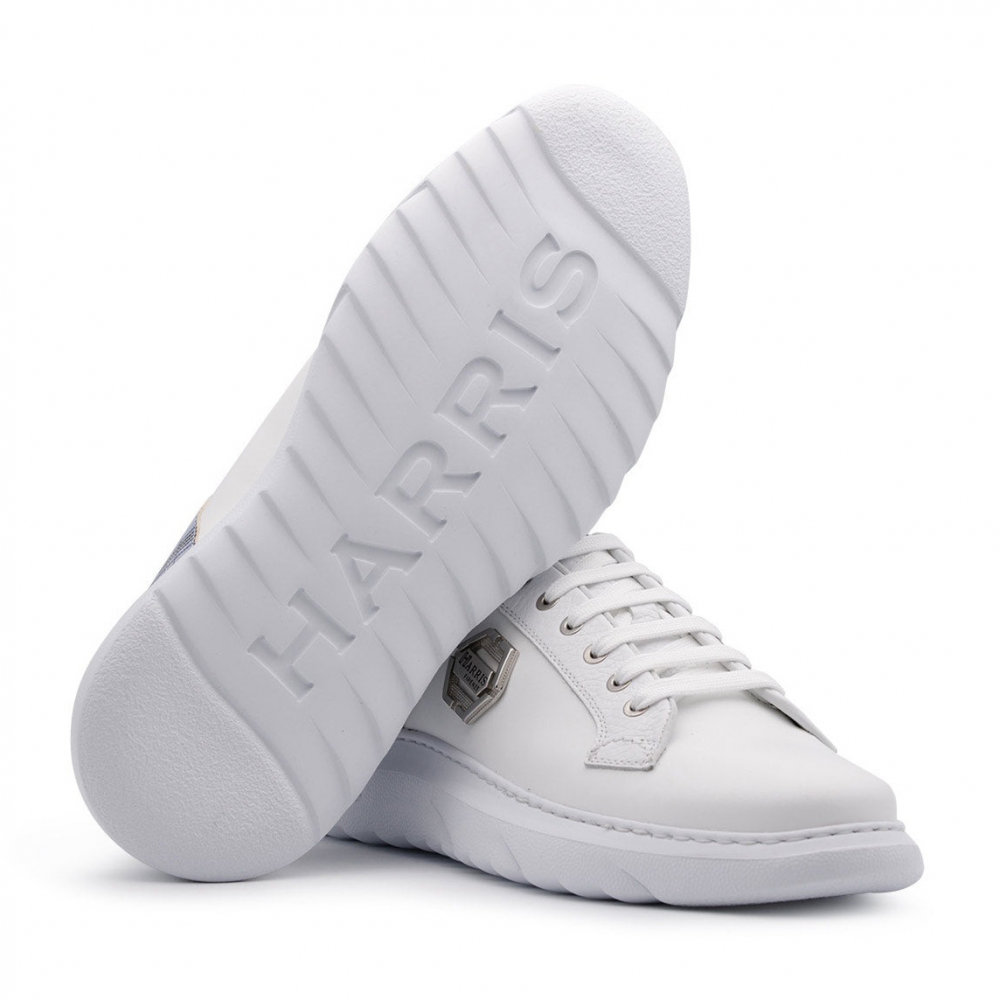 Harris Firenze 1913 Leather Sneakers White
