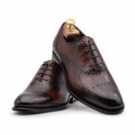 Harris Firenze 1913 Leather Stringed Shoes Brown