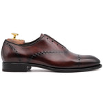 Harris Firenze 1913 Leather Stringed Shoes Brown