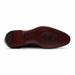 Harris Firenze 1913 Leather Stringed Wholecut Shoes Blue