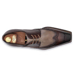 Harris Firenze 1913 Leather Wingtip Derby Shoes Brown
