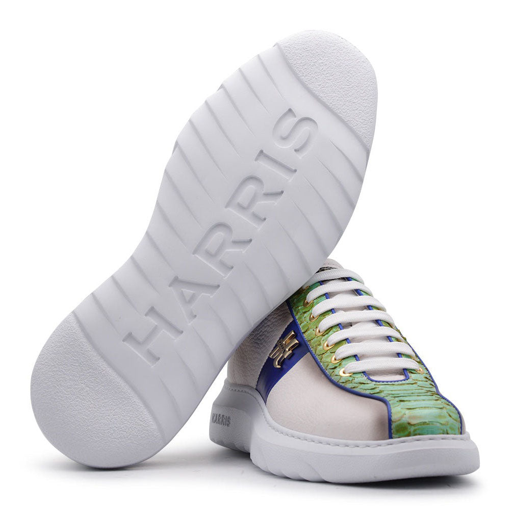 Harris Firenze 1913 Minimalist Leather Sneaker White