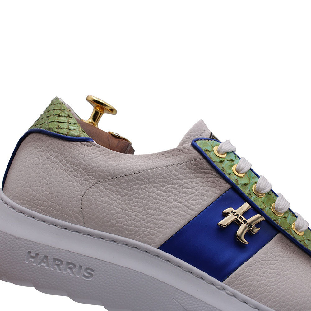 Harris Firenze 1913 Minimalist Leather Sneaker White