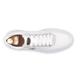 Harris Firenze 1913 Minimalist Leather Sneakers White