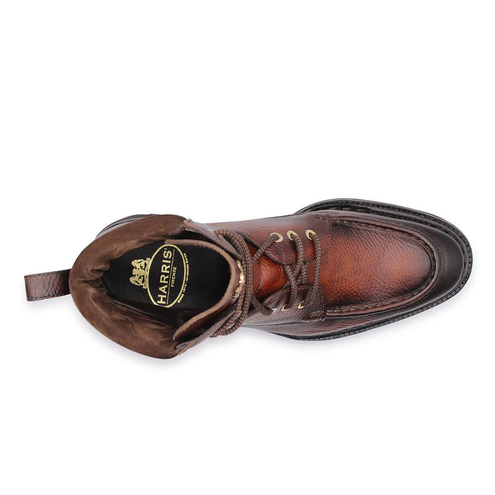 Harris Firenze 1913 Moose Leather Boots Brown