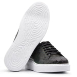 Harris Firenze 1913 Ostrich Leather Sneakers Green