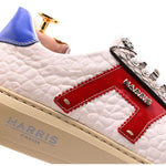 Harris Firenze 1913 Premium Leather Details Low-Top Sneakers White
