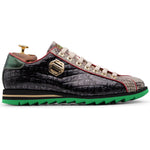 Harris Firenze 1913 Premium Leather Details Sneakers Green