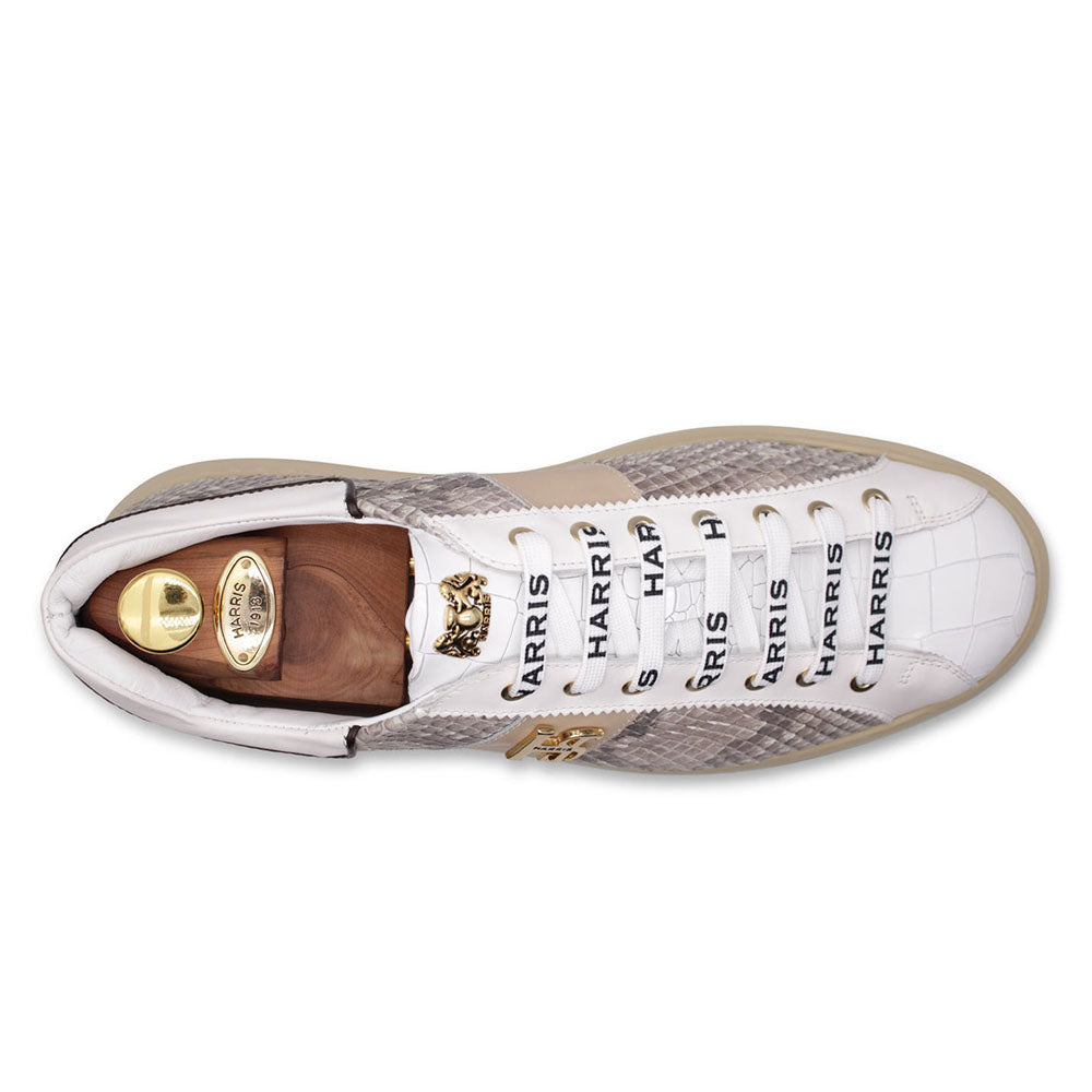 Harris Firenze 1913 Premium Leather Sneakers Beige