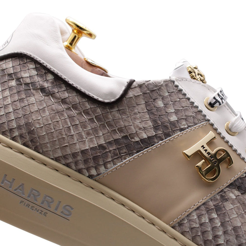 Harris Firenze 1913 Premium Leather Sneakers Beige