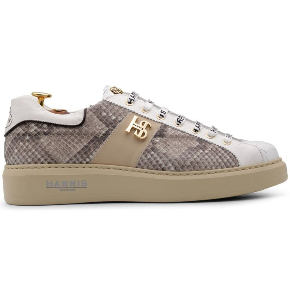 Harris Firenze 1913 Premium Leather Sneakers Beige
