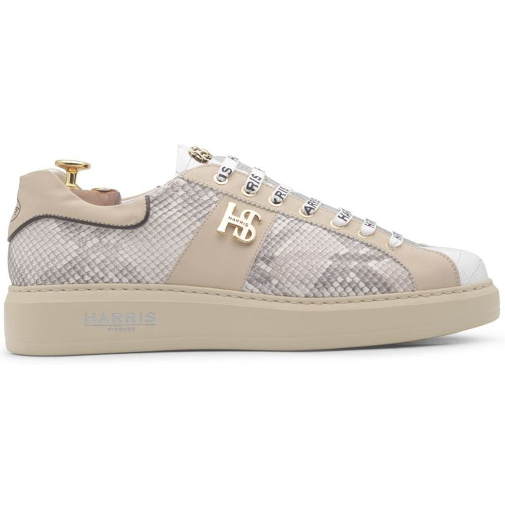 Harris Firenze 1913 Premium Leather Sneakers Beige