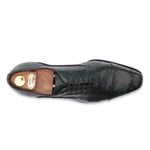 Harris Firenze 1913 Premium Ostrich Leather Oxford Shoes Green