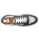 Harris Firenze 1913 Python / Calfskin Sneakers Verde