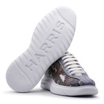 Harris Firenze 1913 Python / Crocodile Print Sneakers Multicolor