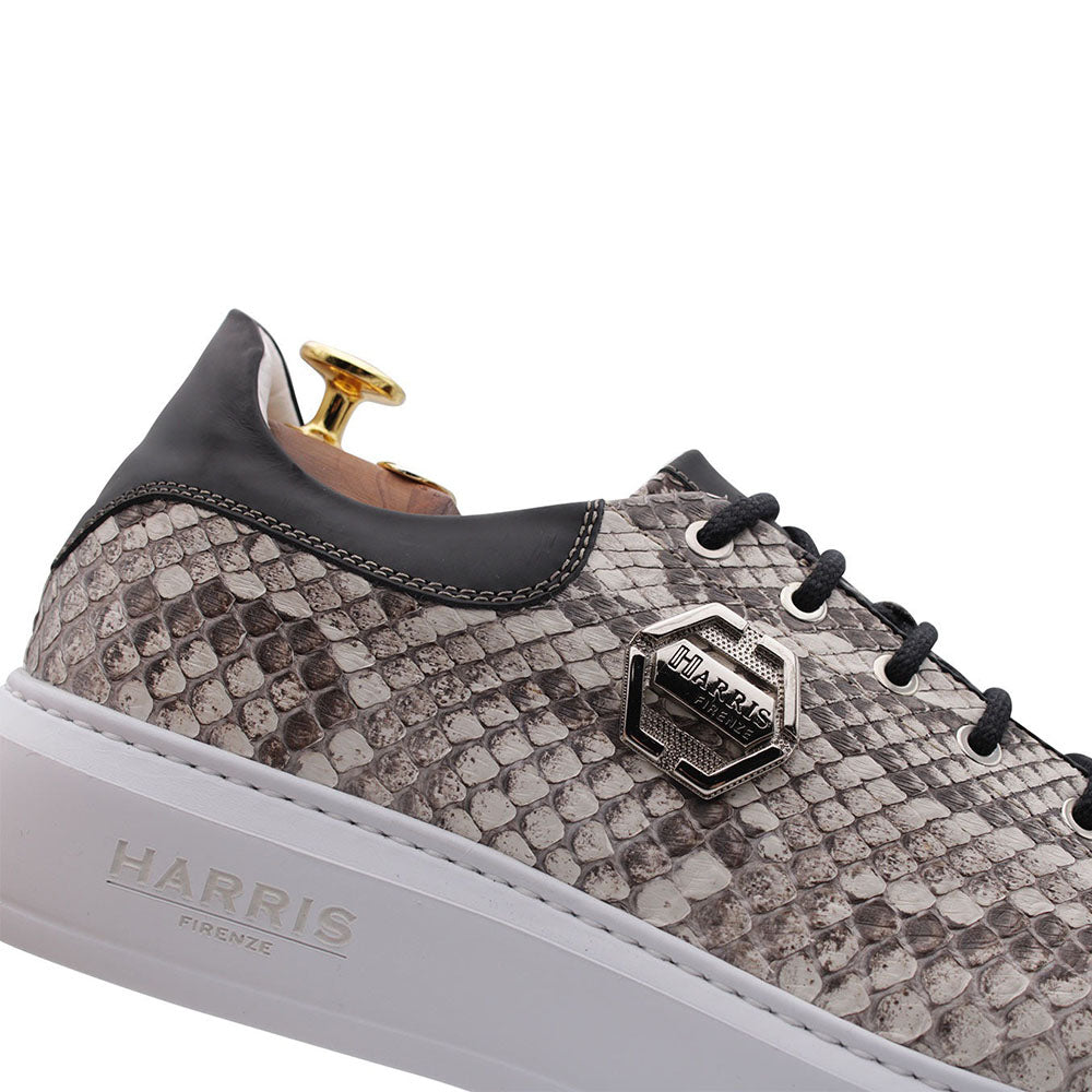 Harris Firenze 1913 Python Sneakers Grey