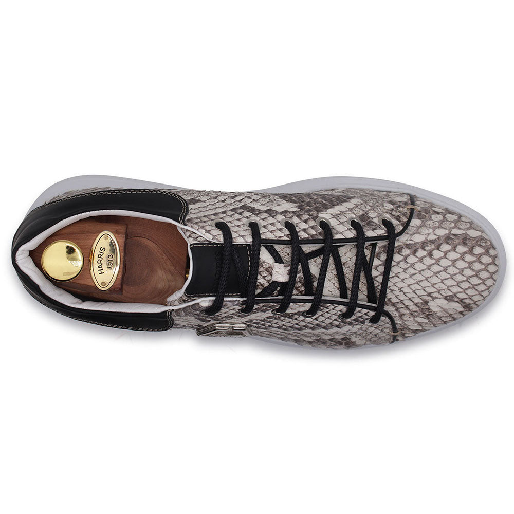 Harris Firenze 1913 Python Sneakers Grey