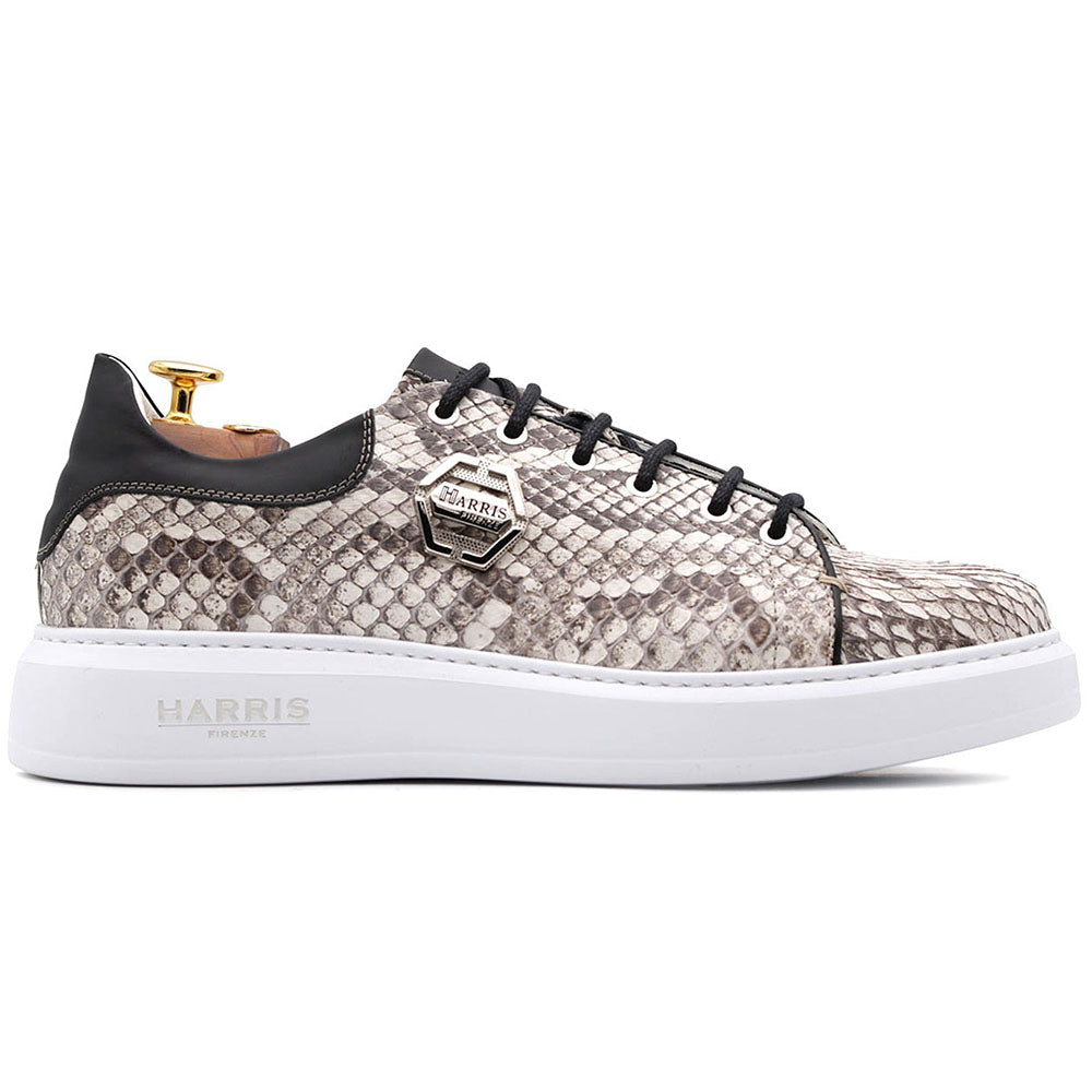 Harris Firenze 1913 Python Sneakers Grey