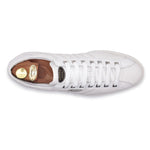 Harris Firenze 1913 Quilt Calfskin Sneakers White
