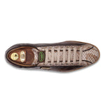 Harris Firenze 1913 Refined Details Leather Sneakers Brown