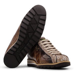 Harris Firenze 1913 Refined Details Leather Sneakers Brown