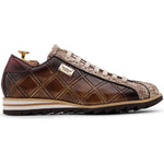 Harris Firenze 1913 Refined Details Leather Sneakers Brown