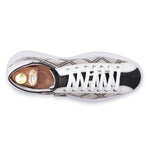 Harris Firenze 1913 Rumble Print Leather Sneakers Grey