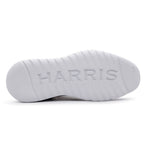 Harris Firenze 1913 Rumble Print Leather Sneakers Grigio
