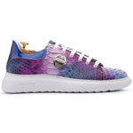 Harris Firenze 1913 Shaded Python Sneakers Porpora