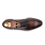 Harris Firenze 1913 Slip-On Mit Brogue Verzierungen Oxford Brown